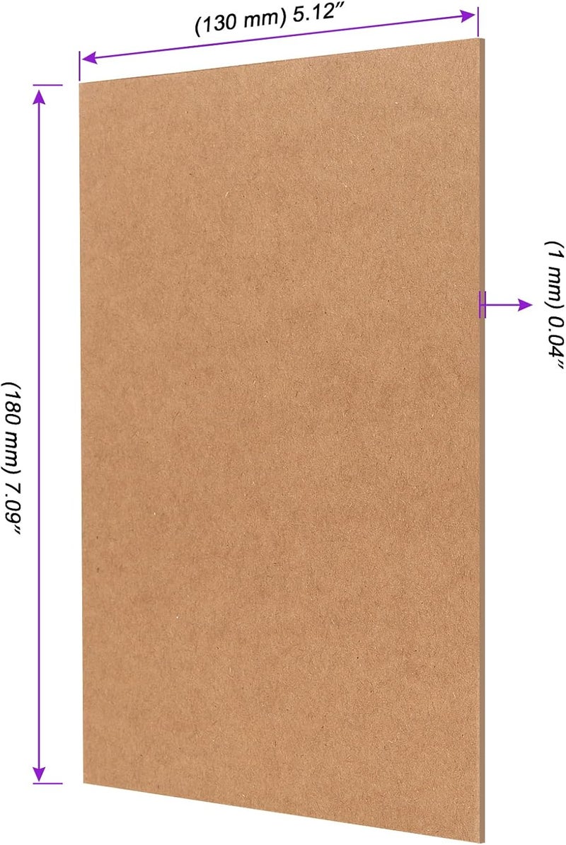 JOIKIT 200 Sheets Chipboard 5 x 7 Inch, 40pt (Point) Medium Weight Chipboard .04 Caliper Thickness for Crafts, Scrapbooking, Backing - Image 2